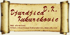 Đurđica Kukureković vizit kartica